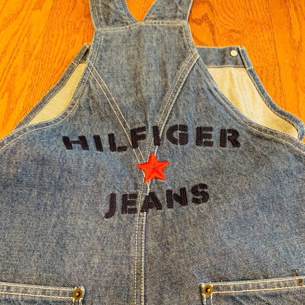 Vintage 90s Tommy Hilfiger Overalls as worn by Aaliyah Street Wear - Picture 4 of 16